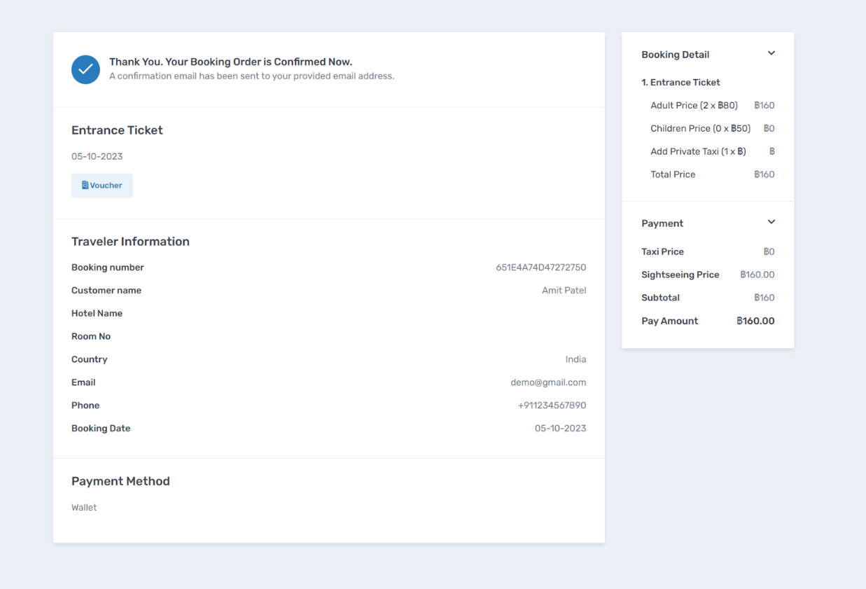 Booking for Customers Image 4